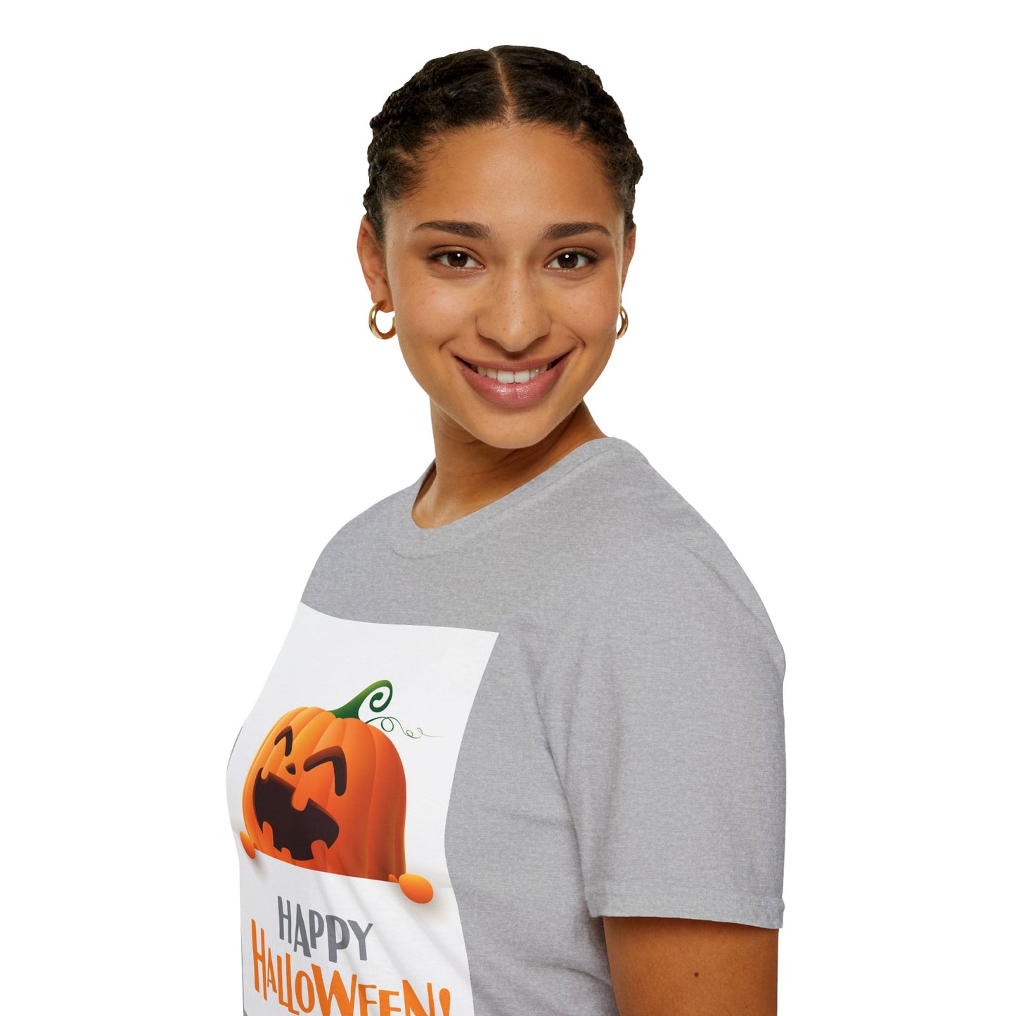Halloween Skull Graphic T-Shirt, Unisex Tee, Casual Halloween Wear, Spooky Gift, Costume Shirt, Fall Celebration Apparel