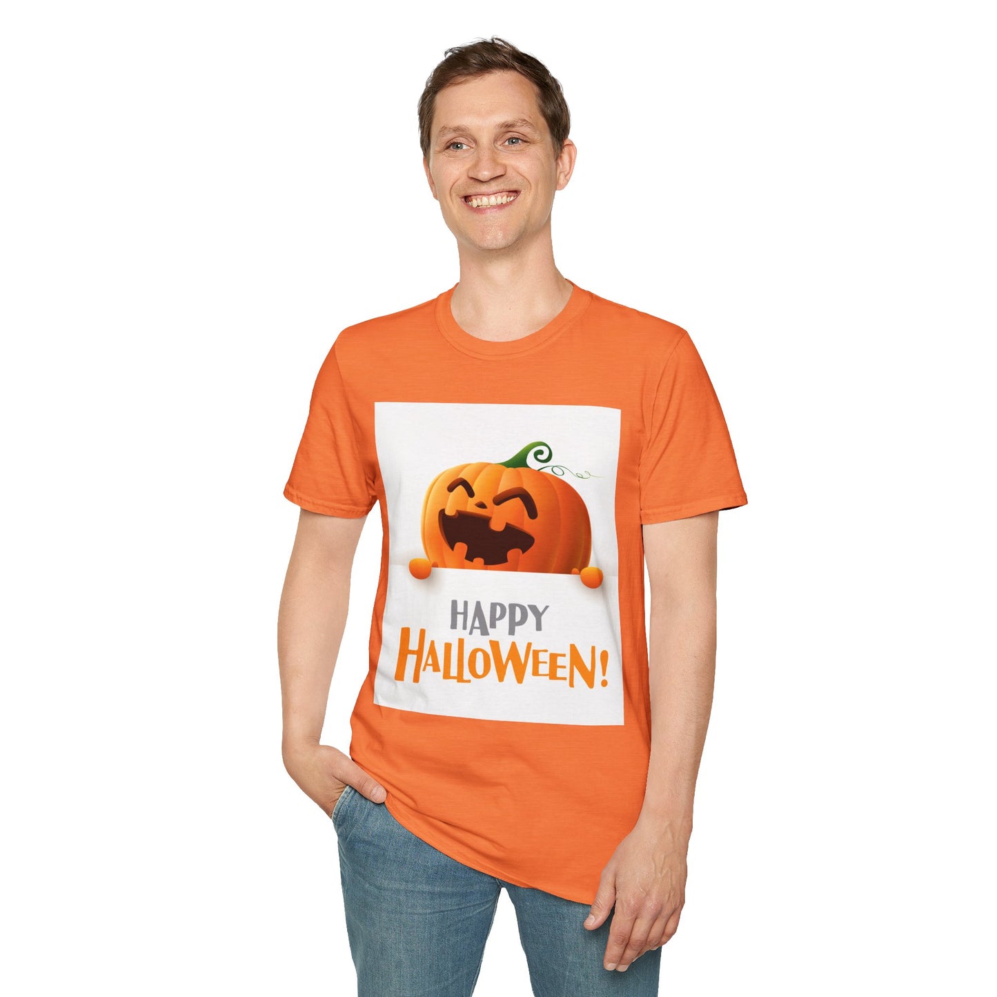 Halloween Skull Graphic T-Shirt, Unisex Tee, Casual Halloween Wear, Spooky Gift, Costume Shirt, Fall Celebration Apparel
