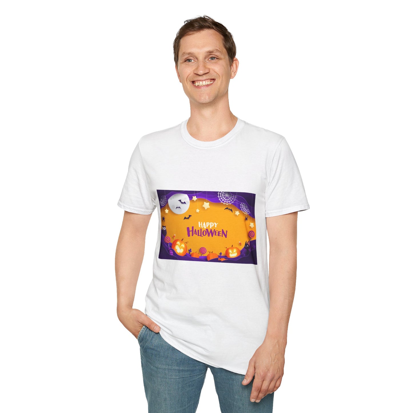 Halloween Fun Unisex T-Shirt, Spooky Tee, Halloween Costume, Party Outfit, Trick or Treat Shirt, October Celebration Wear