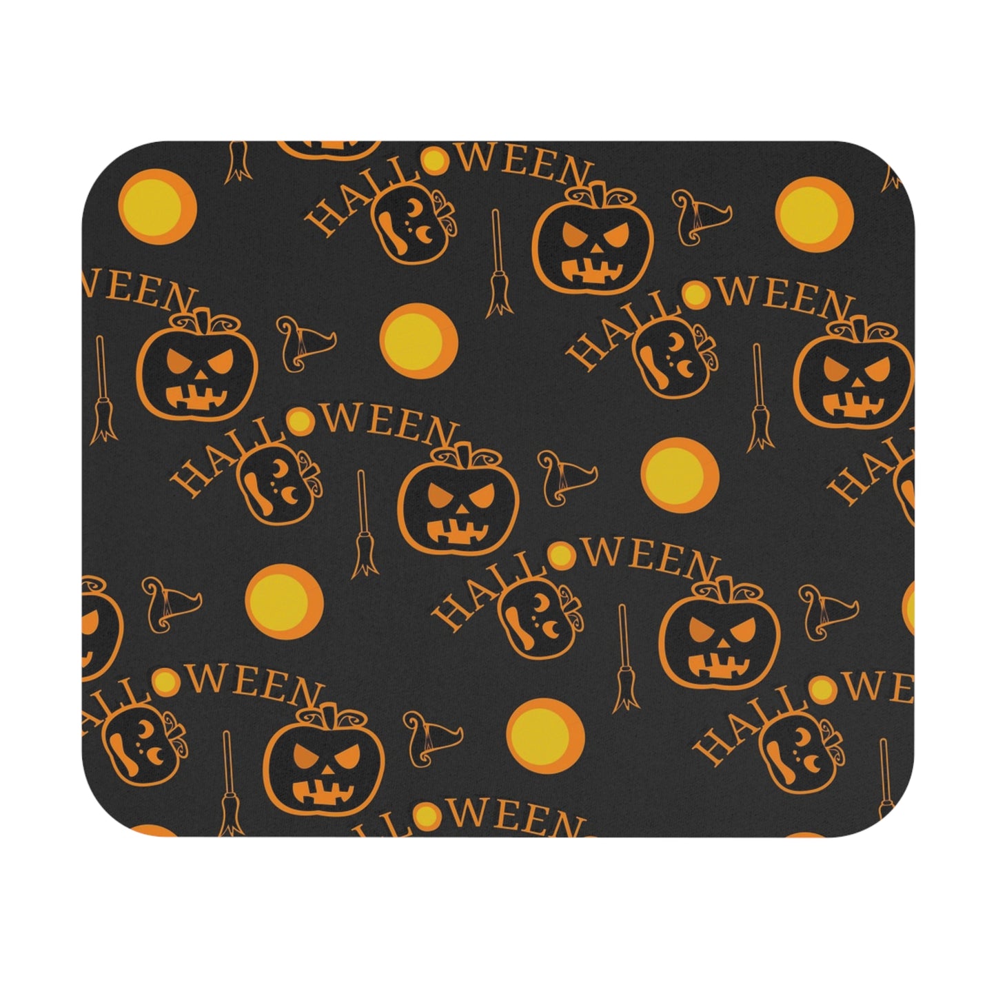 Halloween-Themed Mouse Pad, Spooky Desk Accessory, Office Decor, Gift for Gamers, Trick or Treat Party Favor