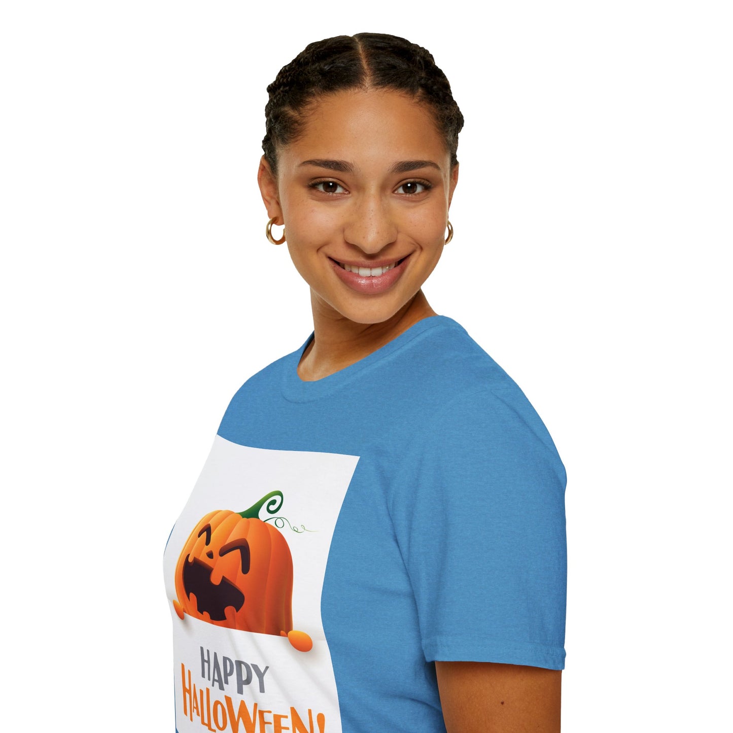 Halloween Skull Graphic T-Shirt, Unisex Tee, Casual Halloween Wear, Spooky Gift, Costume Shirt, Fall Celebration Apparel