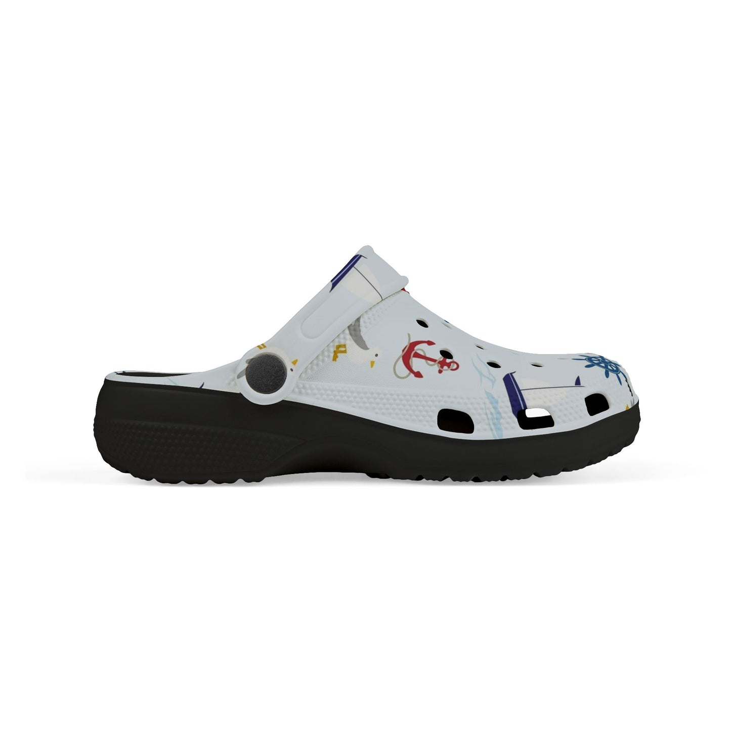 Nautical Kid's Clogs | Fun Foam Shoes for Playtime, Beach Days, Summer Adventures, Perfect Gift for Young Explorers