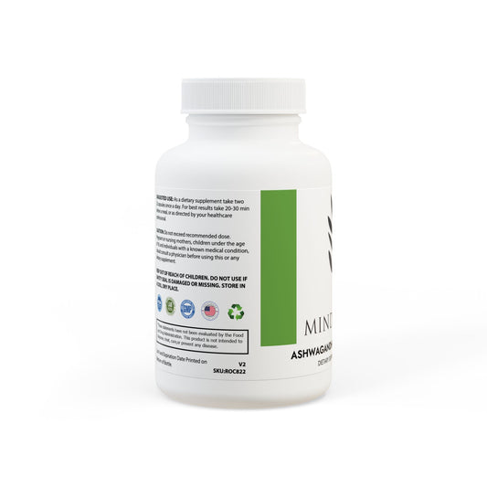 Ashwagandha and Black Pepper Supplement (60 capsules)