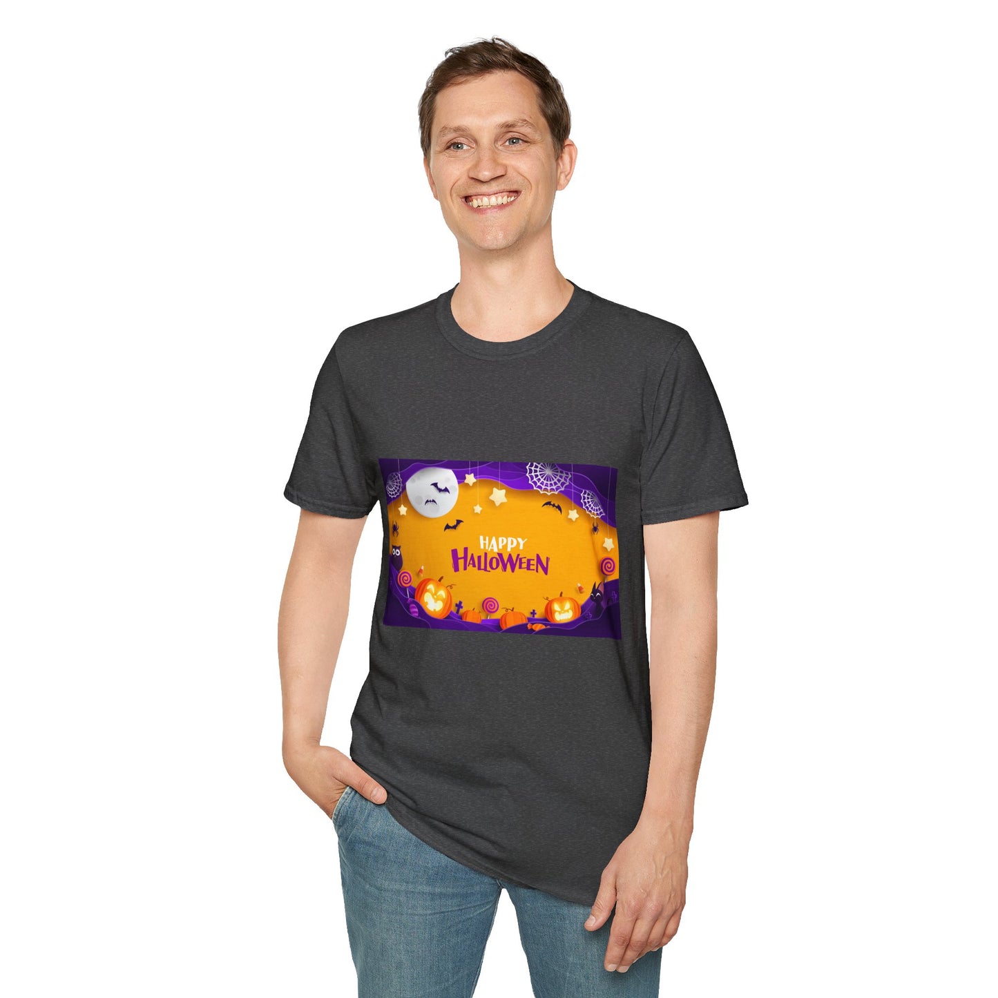 Halloween Fun Unisex T-Shirt, Spooky Tee, Halloween Costume, Party Outfit, Trick or Treat Shirt, October Celebration Wear