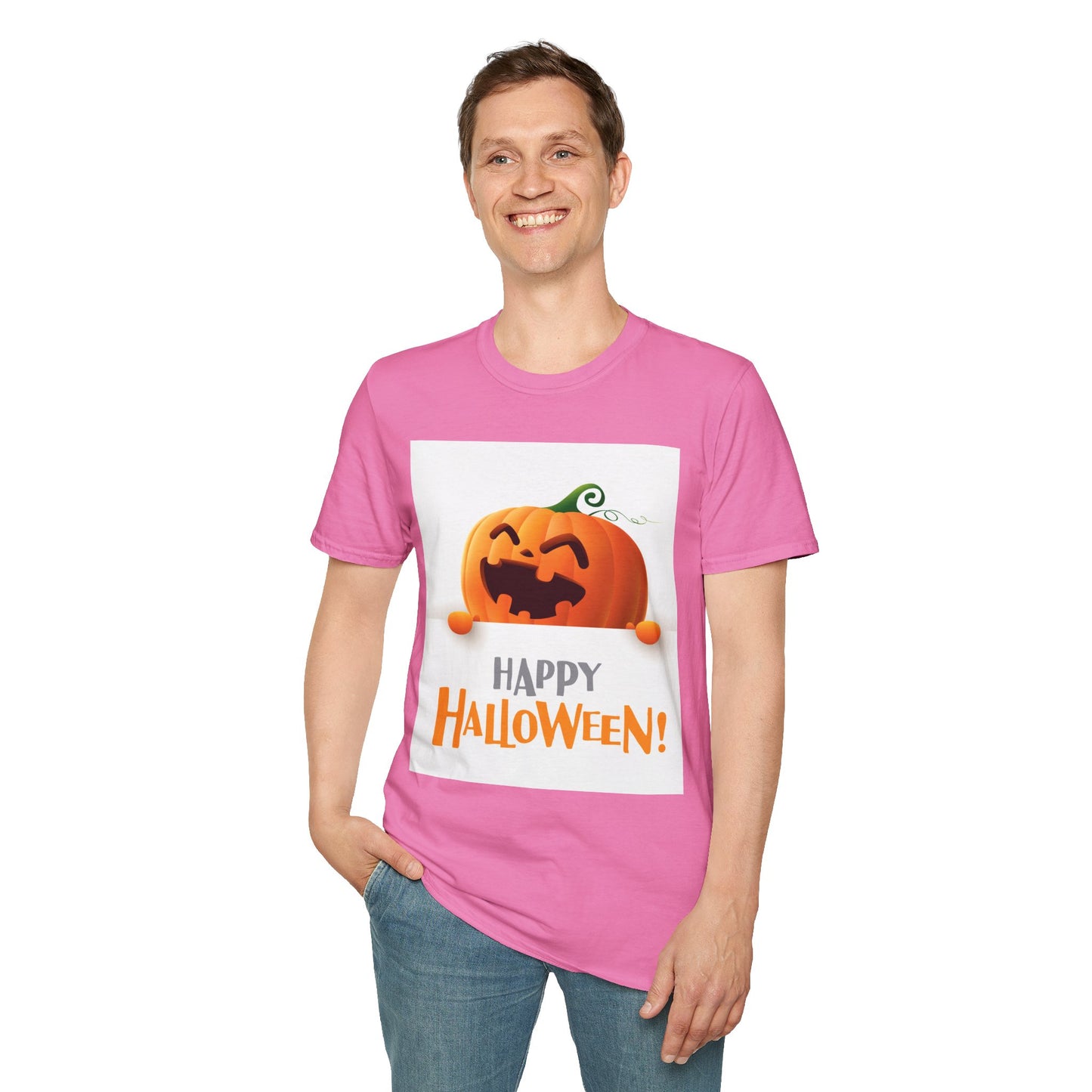 Halloween Skull Graphic T-Shirt, Unisex Tee, Casual Halloween Wear, Spooky Gift, Costume Shirt, Fall Celebration Apparel
