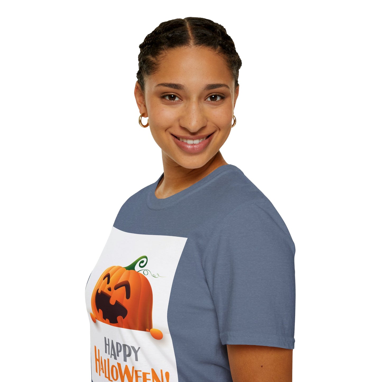 Halloween Skull Graphic T-Shirt, Unisex Tee, Casual Halloween Wear, Spooky Gift, Costume Shirt, Fall Celebration Apparel