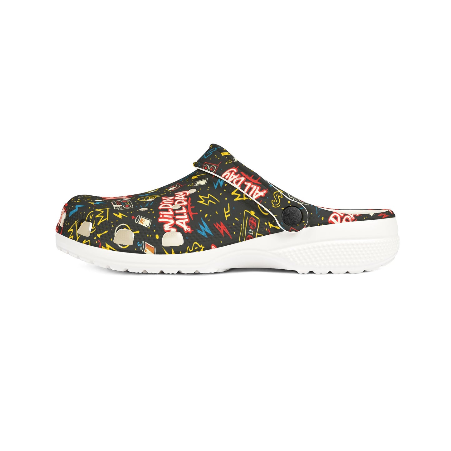 Colorful EVA Foam Shoes, Fun Slip-On Footwear, Perfect for Summer, Casual Wear, Festivals, Outdoor Adventures