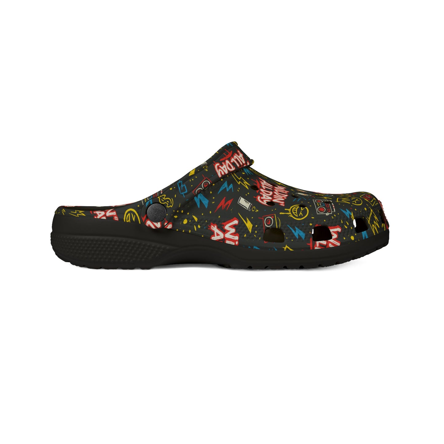 Colorful EVA Foam Shoes, Fun Slip-On Footwear, Perfect for Summer, Casual Wear, Festivals, Outdoor Adventures