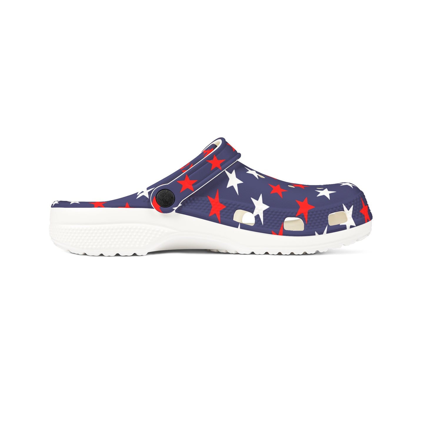 Stars & Stripes EVA Foam Shoes - Comfortable Slippers, Casual Footwear, Gardening Shoes, Pool Shoes, Summer Clogs