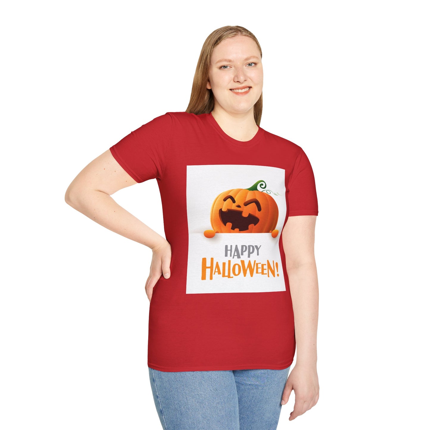 Halloween Skull Graphic T-Shirt, Unisex Tee, Casual Halloween Wear, Spooky Gift, Costume Shirt, Fall Celebration Apparel