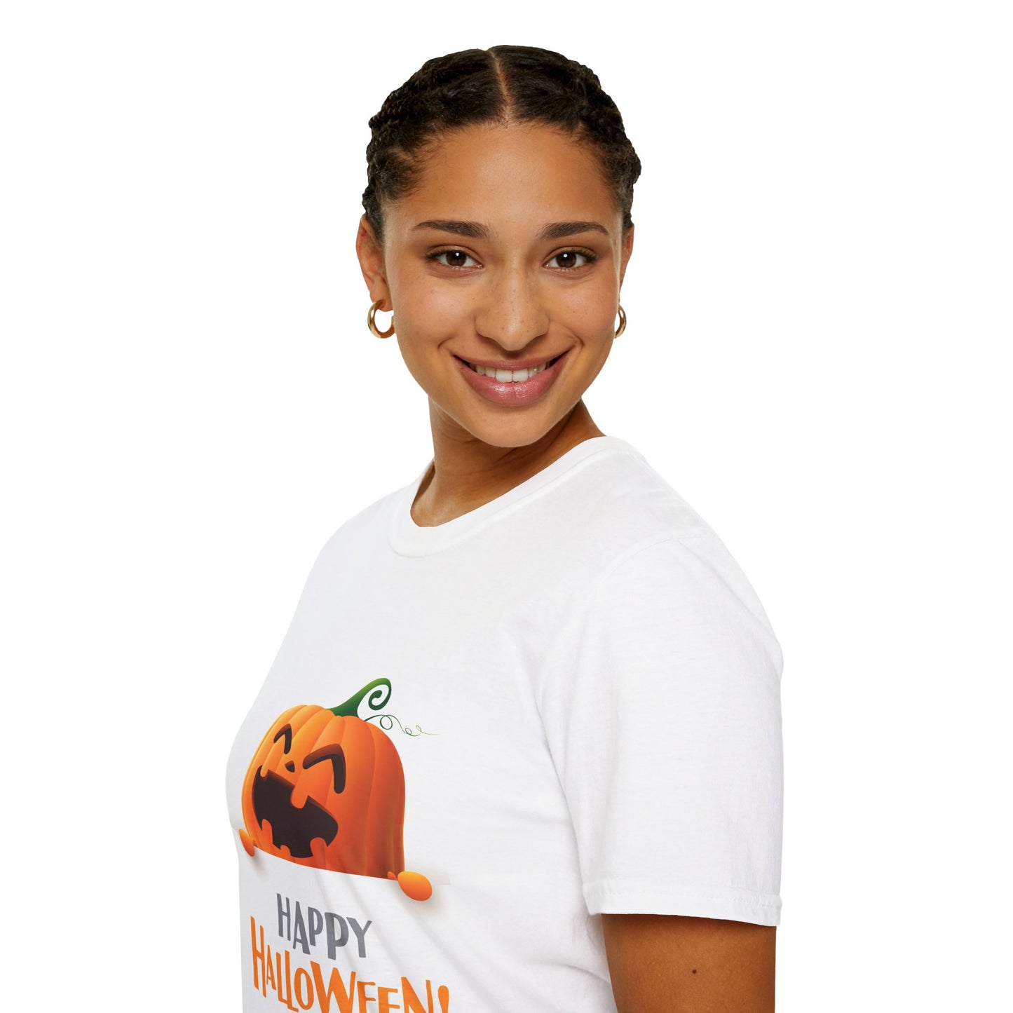 Halloween Skull Graphic T-Shirt, Unisex Tee, Casual Halloween Wear, Spooky Gift, Costume Shirt, Fall Celebration Apparel