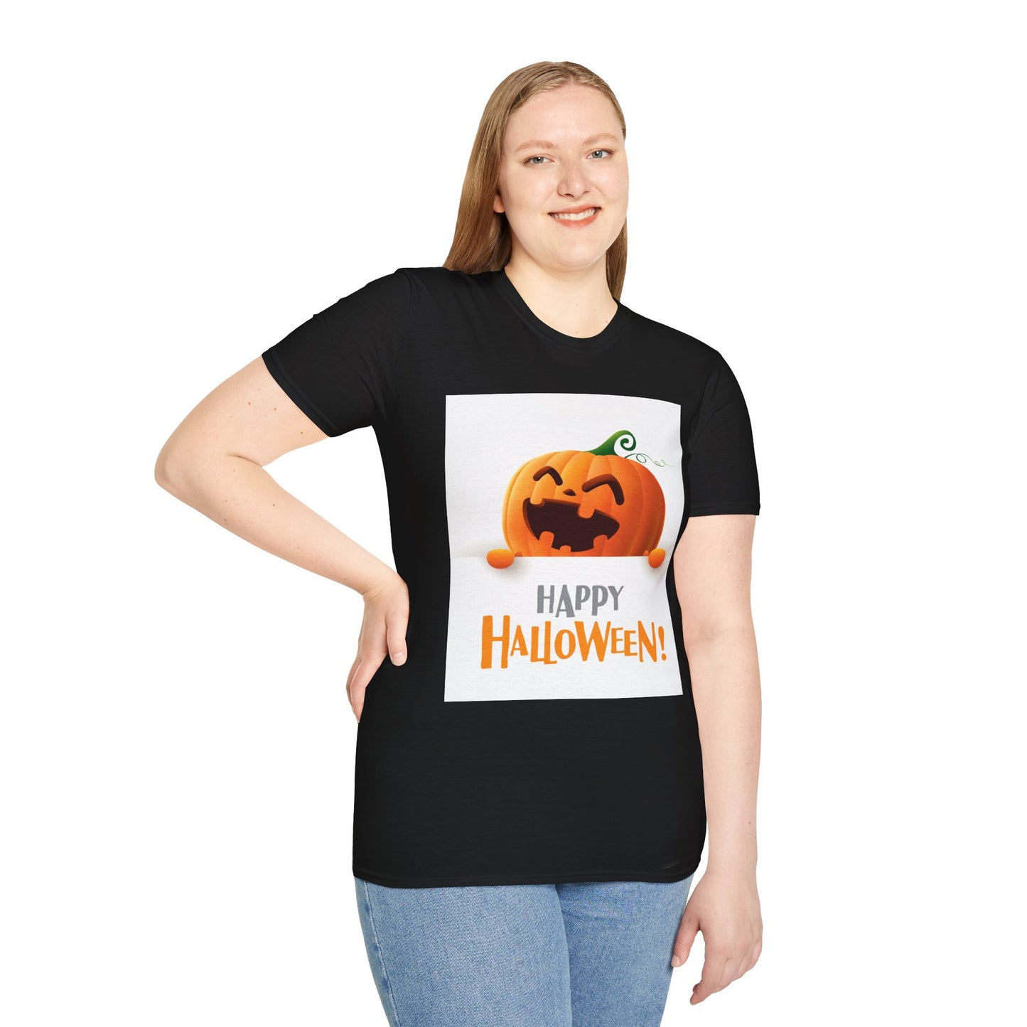 Halloween Skull Graphic T-Shirt, Unisex Tee, Casual Halloween Wear, Spooky Gift, Costume Shirt, Fall Celebration Apparel