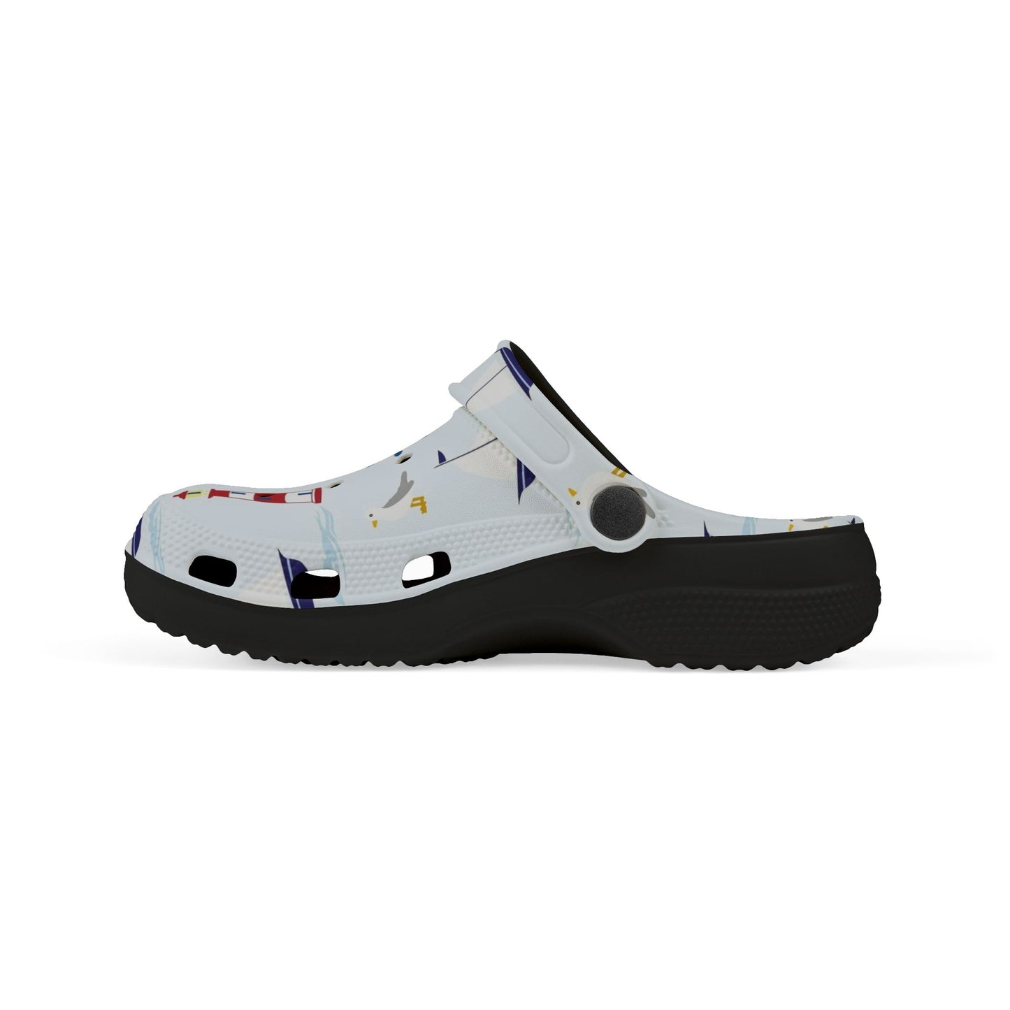 Nautical Kid's Clogs | Fun Foam Shoes for Playtime, Beach Days, Summer Adventures, Perfect Gift for Young Explorers