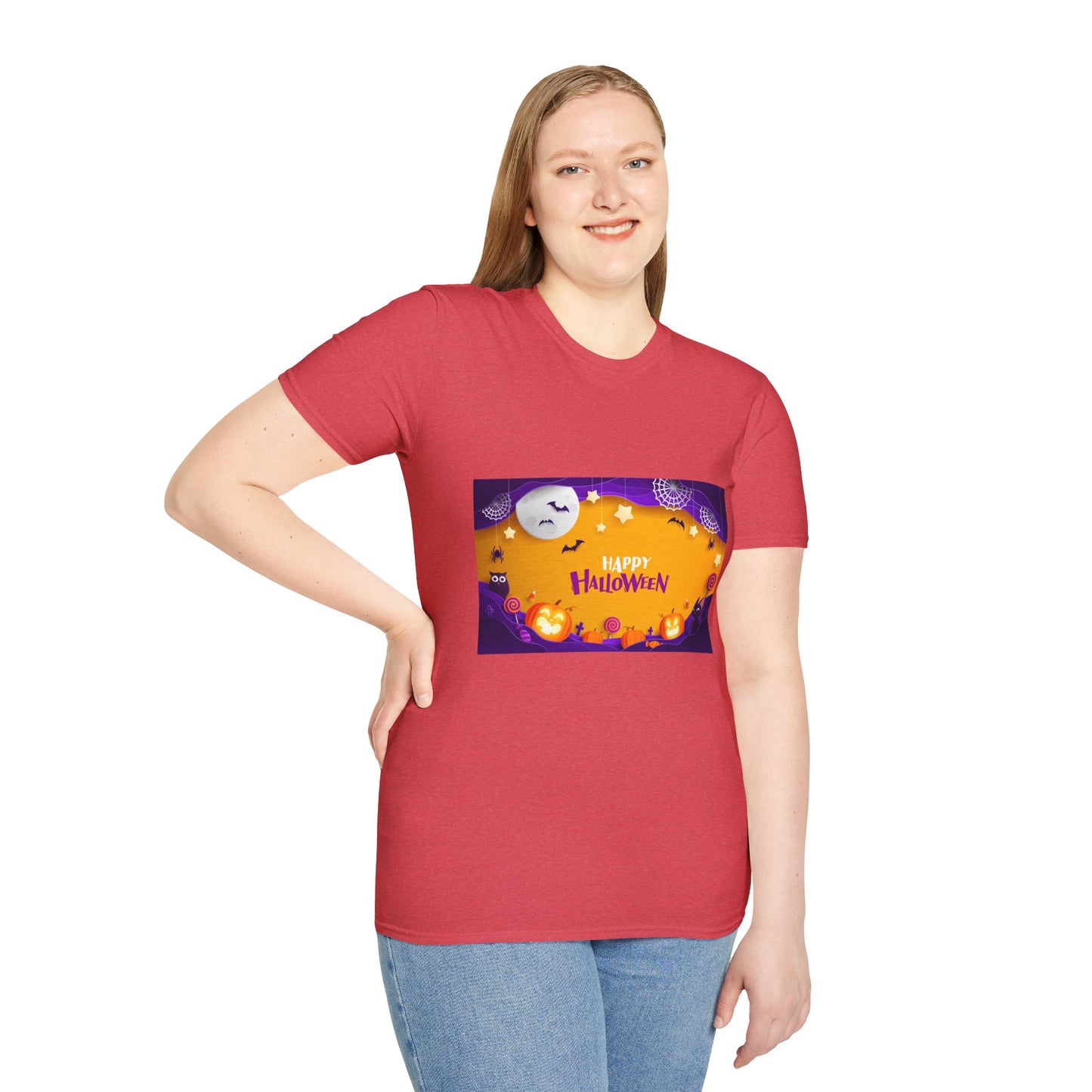 Halloween Fun Unisex T-Shirt, Spooky Tee, Halloween Costume, Party Outfit, Trick or Treat Shirt, October Celebration Wear