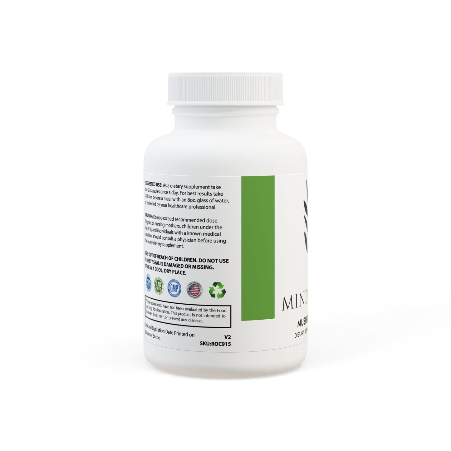 Mushroom Blend Supplement (60 Capsules)