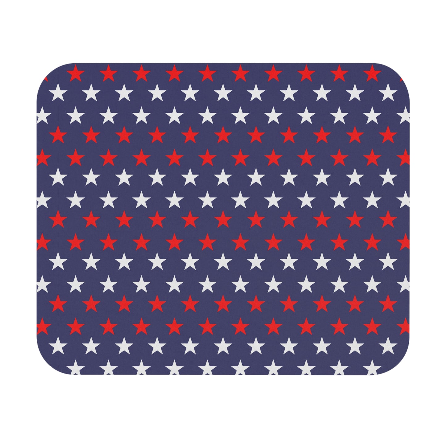 Patriotic Star Mouse Pad, Ideal for Home Office, Gifts for Veterans, 4th of July Decor, Starry Design, Independence Day Accessory