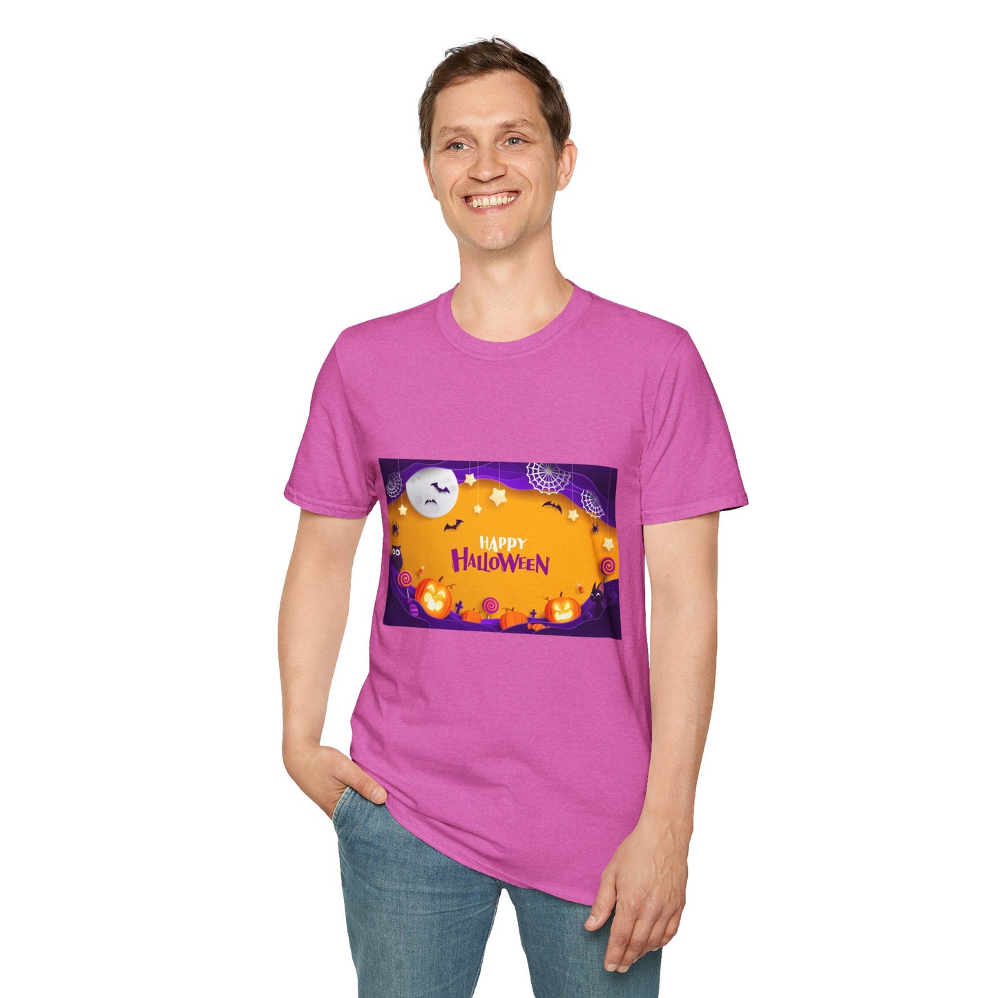 Halloween Fun Unisex T-Shirt, Spooky Tee, Halloween Costume, Party Outfit, Trick or Treat Shirt, October Celebration Wear