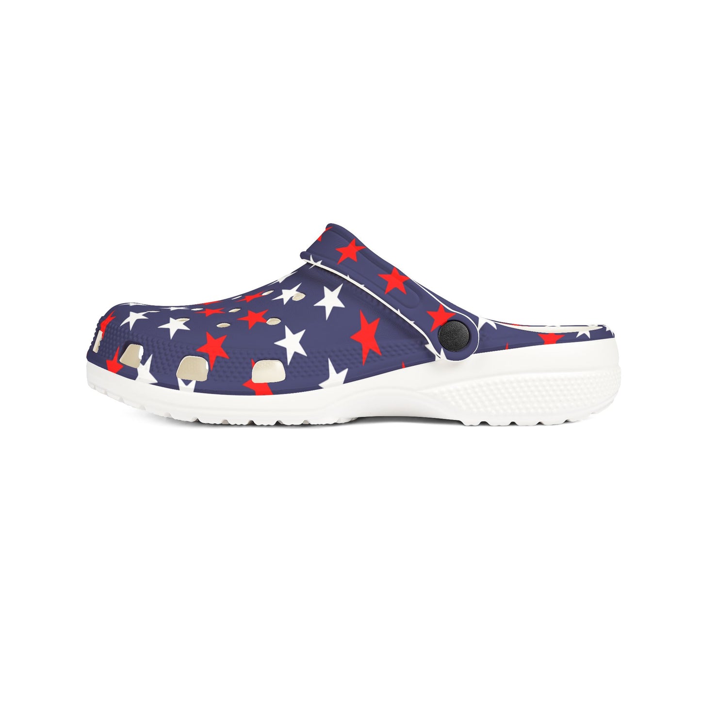 Stars & Stripes EVA Foam Shoes - Comfortable Slippers, Casual Footwear, Gardening Shoes, Pool Shoes, Summer Clogs