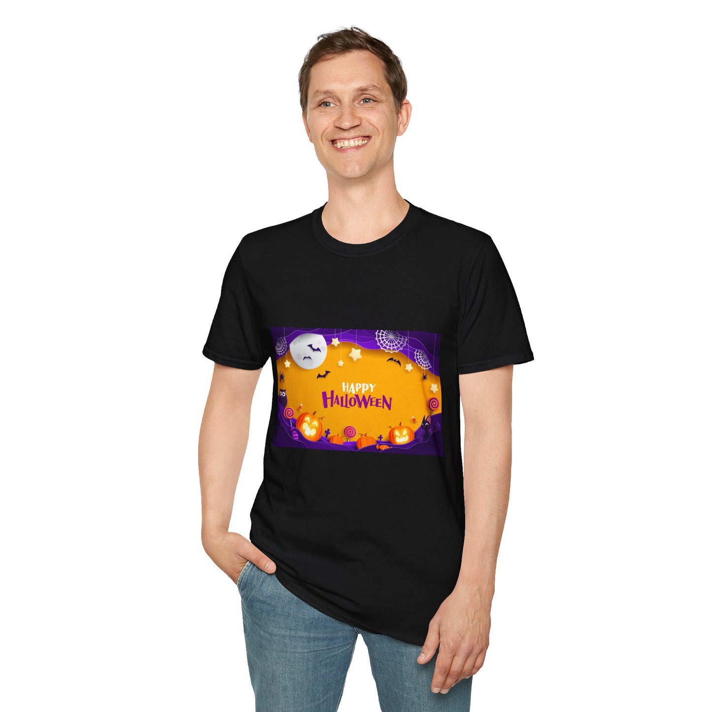 Halloween Fun Unisex T-Shirt, Spooky Tee, Halloween Costume, Party Outfit, Trick or Treat Shirt, October Celebration Wear