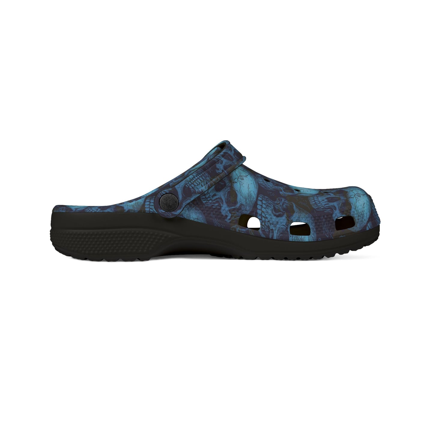 Stylish EVA Foam Clogs - Casual Comfort, Fun Outdoor Footwear, Unique Skulls Design, Perfect for Summer, Garden, Parties, Festivals