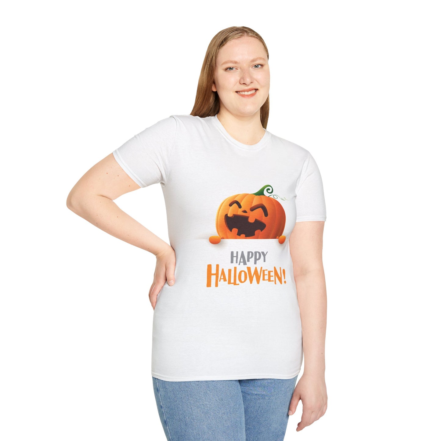 Halloween Skull Graphic T-Shirt, Unisex Tee, Casual Halloween Wear, Spooky Gift, Costume Shirt, Fall Celebration Apparel