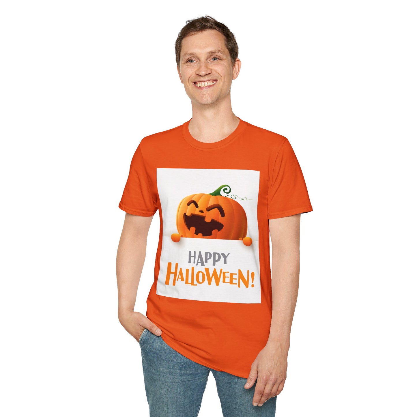 Halloween Skull Graphic T-Shirt, Unisex Tee, Casual Halloween Wear, Spooky Gift, Costume Shirt, Fall Celebration Apparel