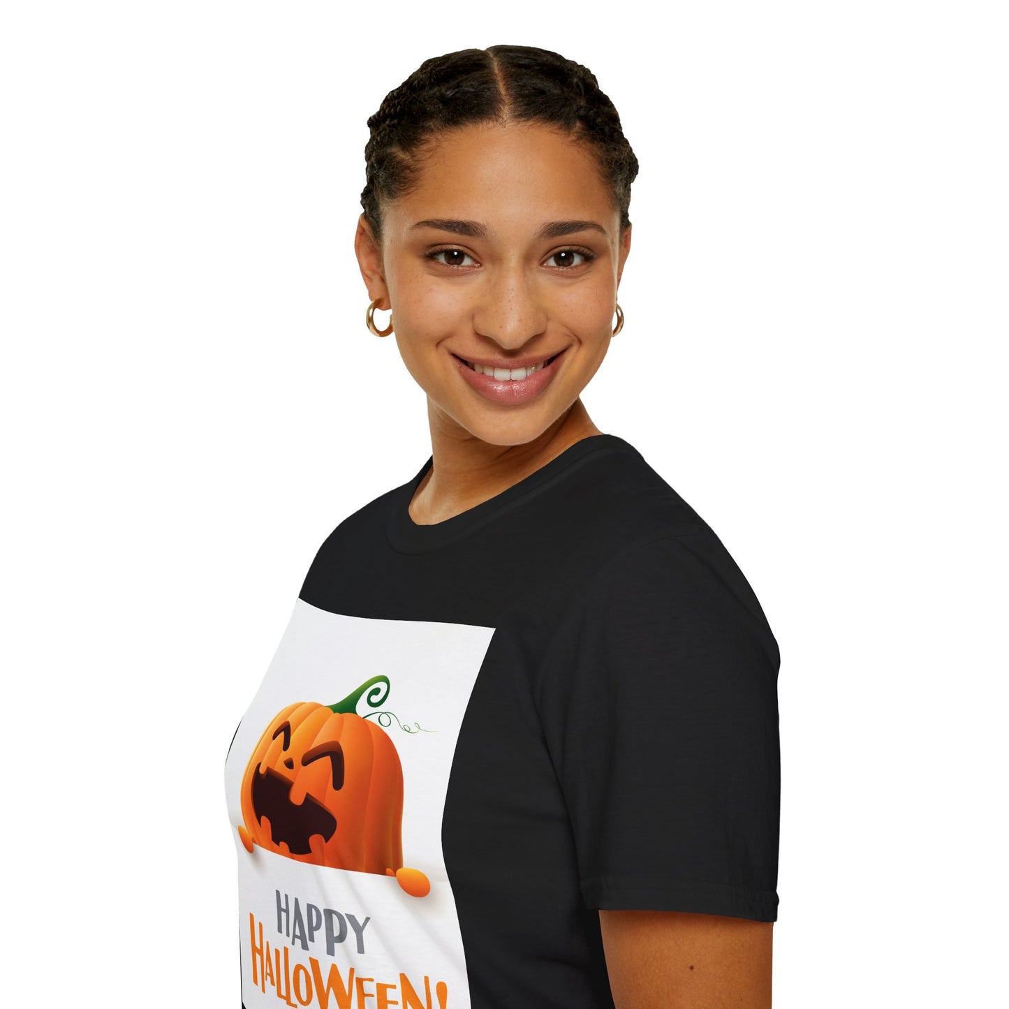 Halloween Skull Graphic T-Shirt, Unisex Tee, Casual Halloween Wear, Spooky Gift, Costume Shirt, Fall Celebration Apparel