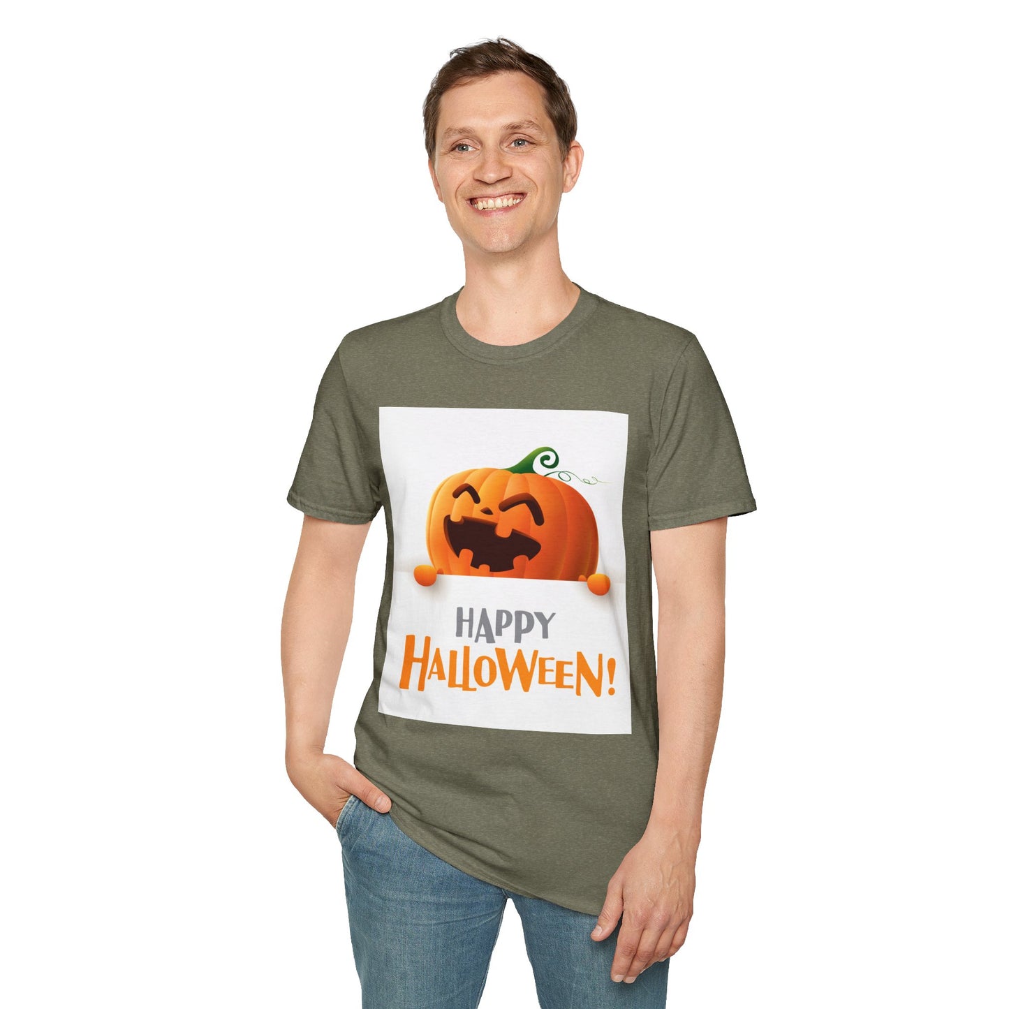Halloween Skull Graphic T-Shirt, Unisex Tee, Casual Halloween Wear, Spooky Gift, Costume Shirt, Fall Celebration Apparel