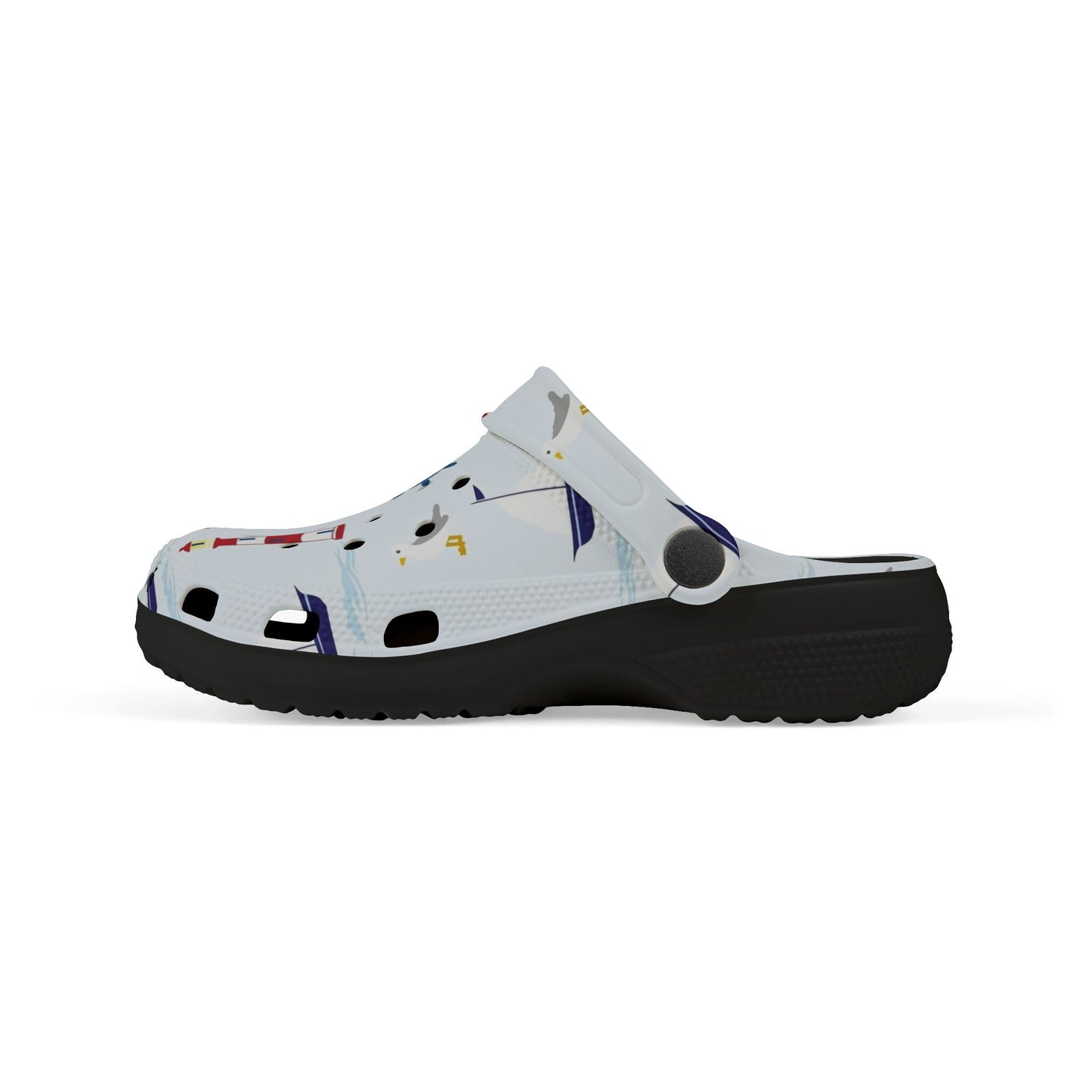 Nautical Kid's Clogs | Fun Foam Shoes for Playtime, Beach Days, Summer Adventures, Perfect Gift for Young Explorers