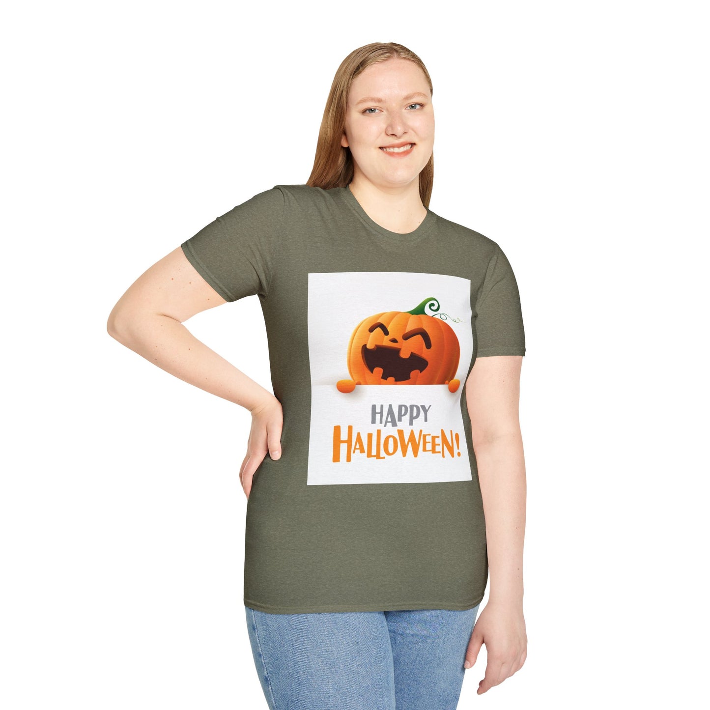 Halloween Skull Graphic T-Shirt, Unisex Tee, Casual Halloween Wear, Spooky Gift, Costume Shirt, Fall Celebration Apparel
