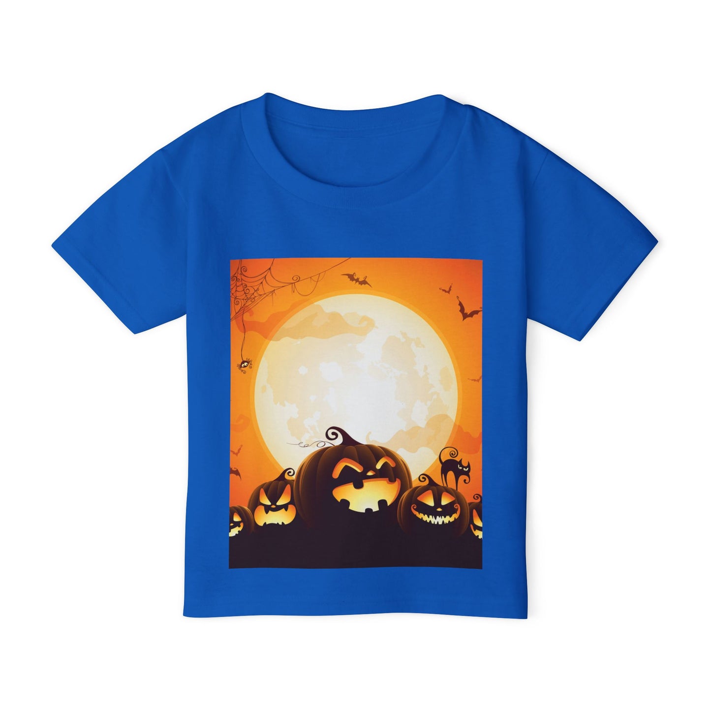 Halloween Pumpkin Toddler T-shirt | Cute Trick or Treat Shirt | Kids Halloween Costume Top | Fall Outfit | Spooky Celebration Tee