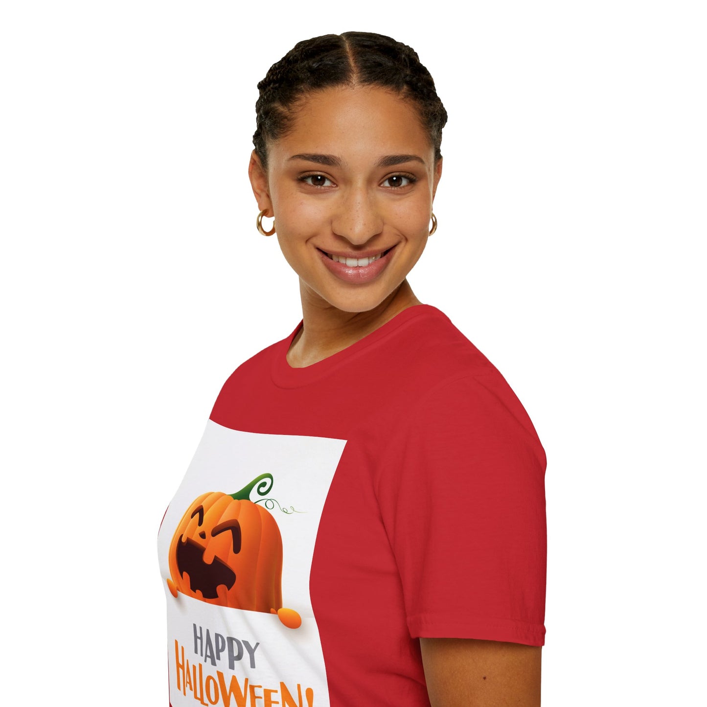 Halloween Skull Graphic T-Shirt, Unisex Tee, Casual Halloween Wear, Spooky Gift, Costume Shirt, Fall Celebration Apparel