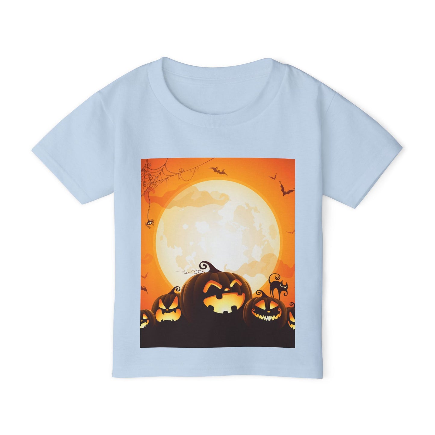 Halloween Pumpkin Toddler T-shirt | Cute Trick or Treat Shirt | Kids Halloween Costume Top | Fall Outfit | Spooky Celebration Tee