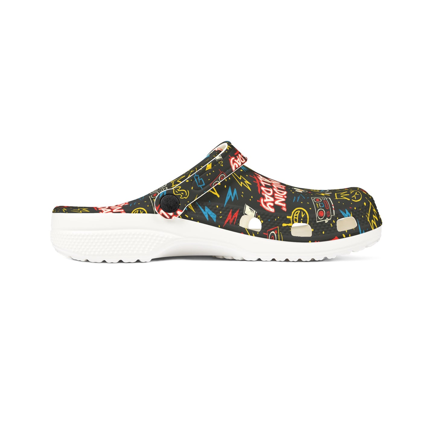 Colorful EVA Foam Shoes, Fun Slip-On Footwear, Perfect for Summer, Casual Wear, Festivals, Outdoor Adventures