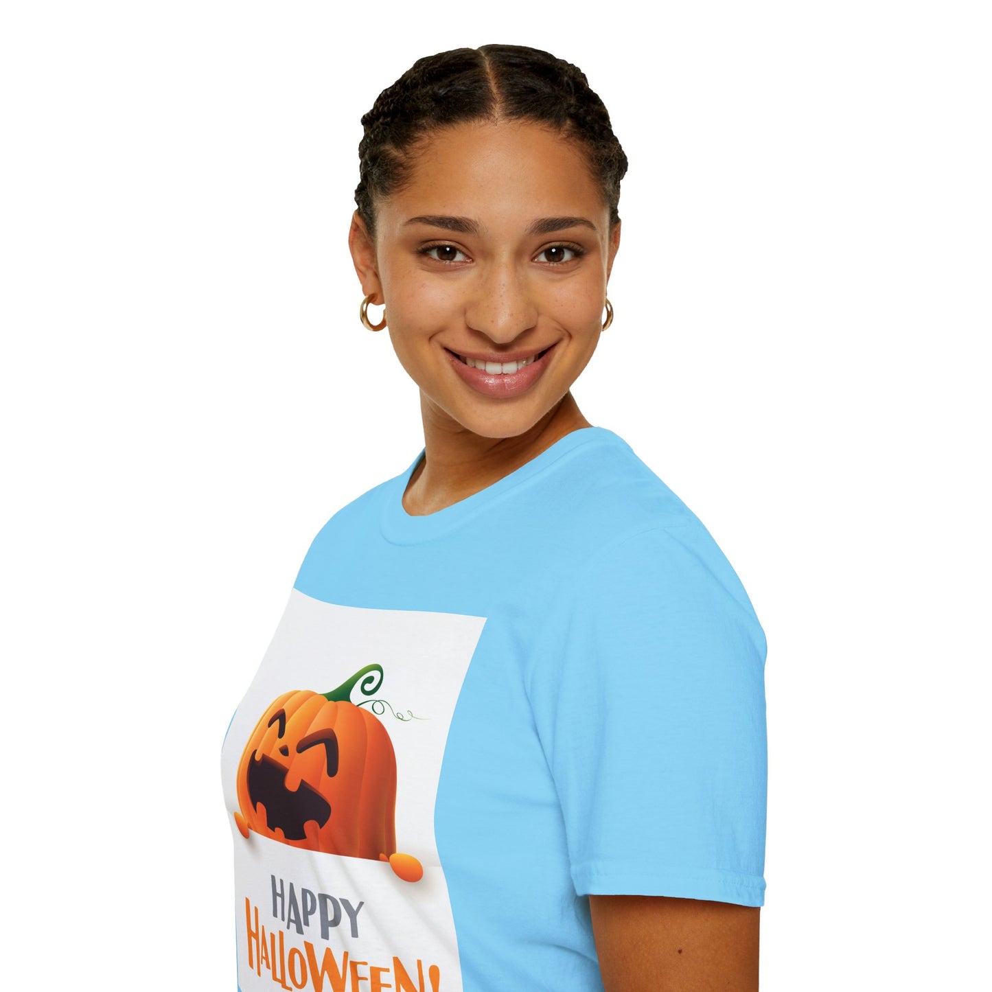 Halloween Skull Graphic T-Shirt, Unisex Tee, Casual Halloween Wear, Spooky Gift, Costume Shirt, Fall Celebration Apparel