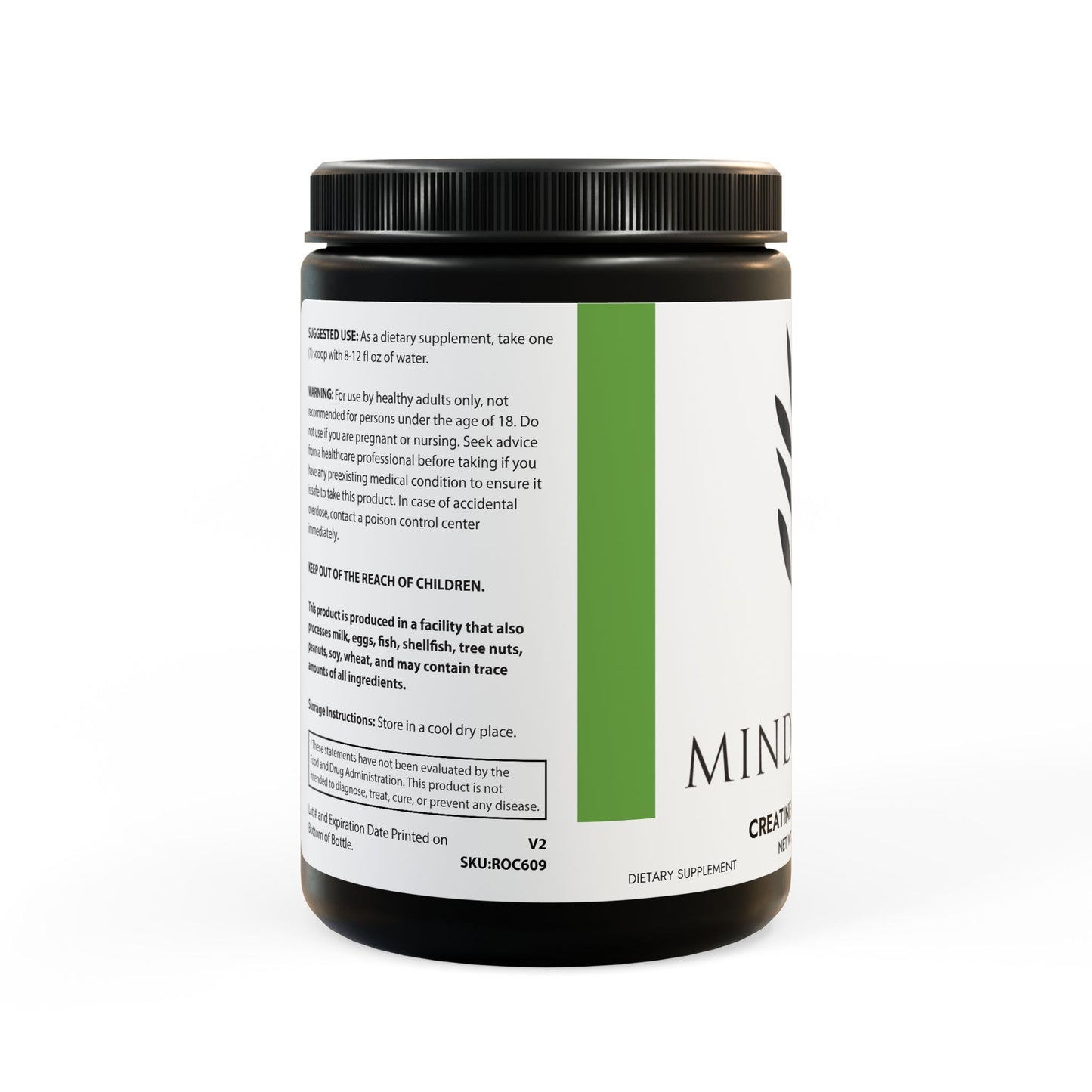Creatine Monohydrate Supplement (300g, 10.58oz)