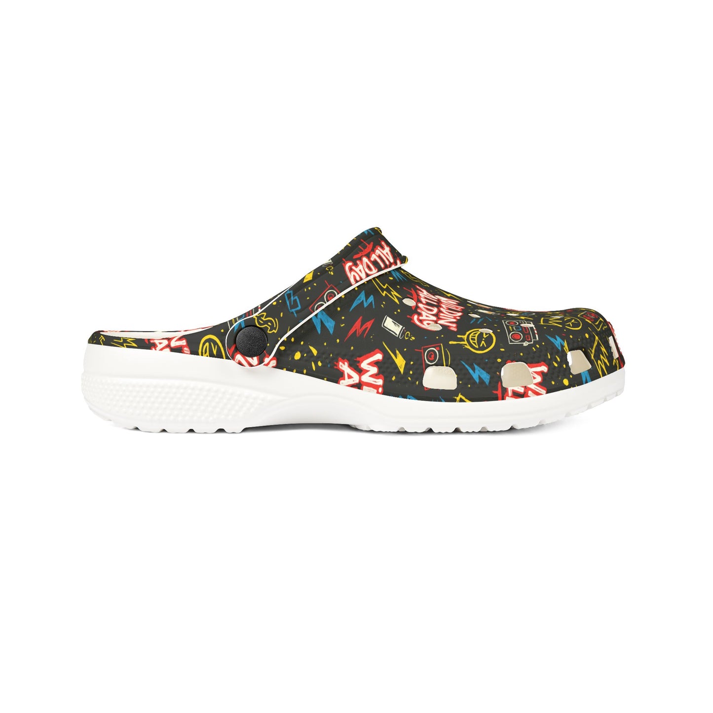 Colorful EVA Foam Shoes, Fun Slip-On Footwear, Perfect for Summer, Casual Wear, Festivals, Outdoor Adventures