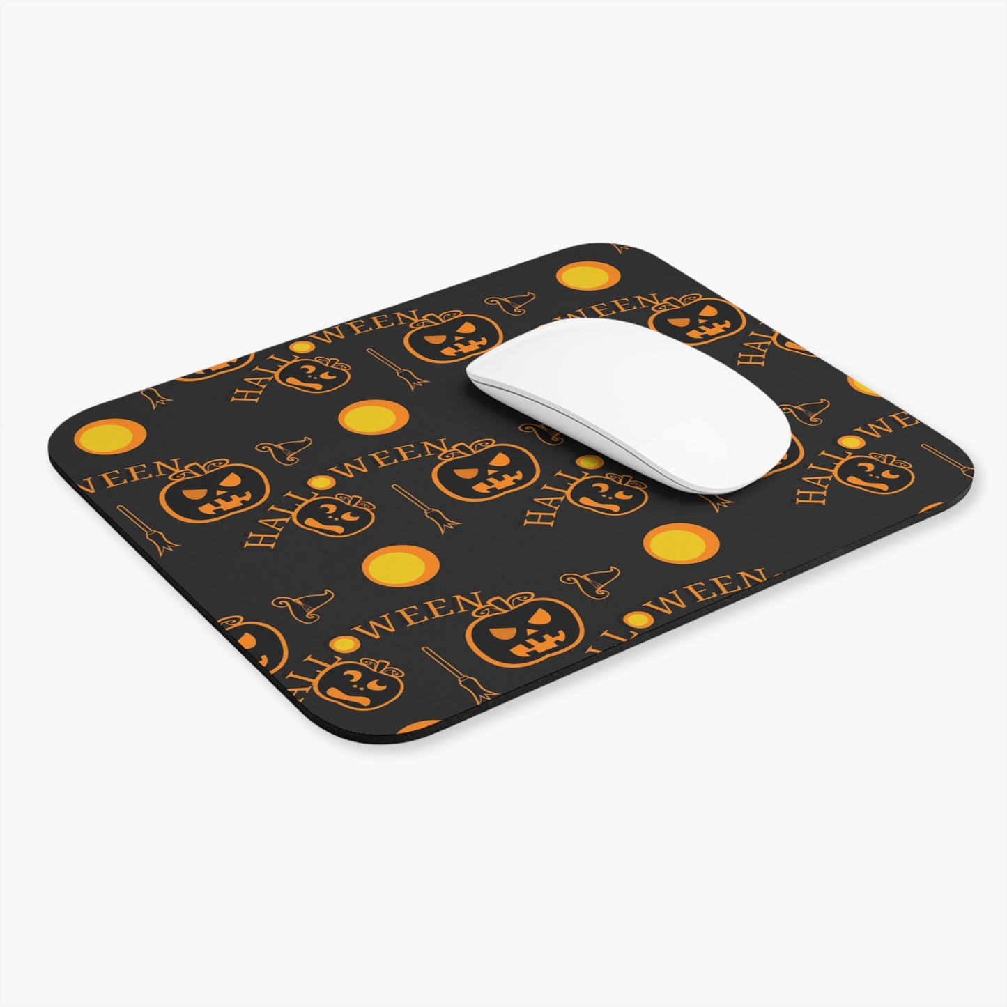 Halloween-Themed Mouse Pad, Spooky Desk Accessory, Office Decor, Gift for Gamers, Trick or Treat Party Favor