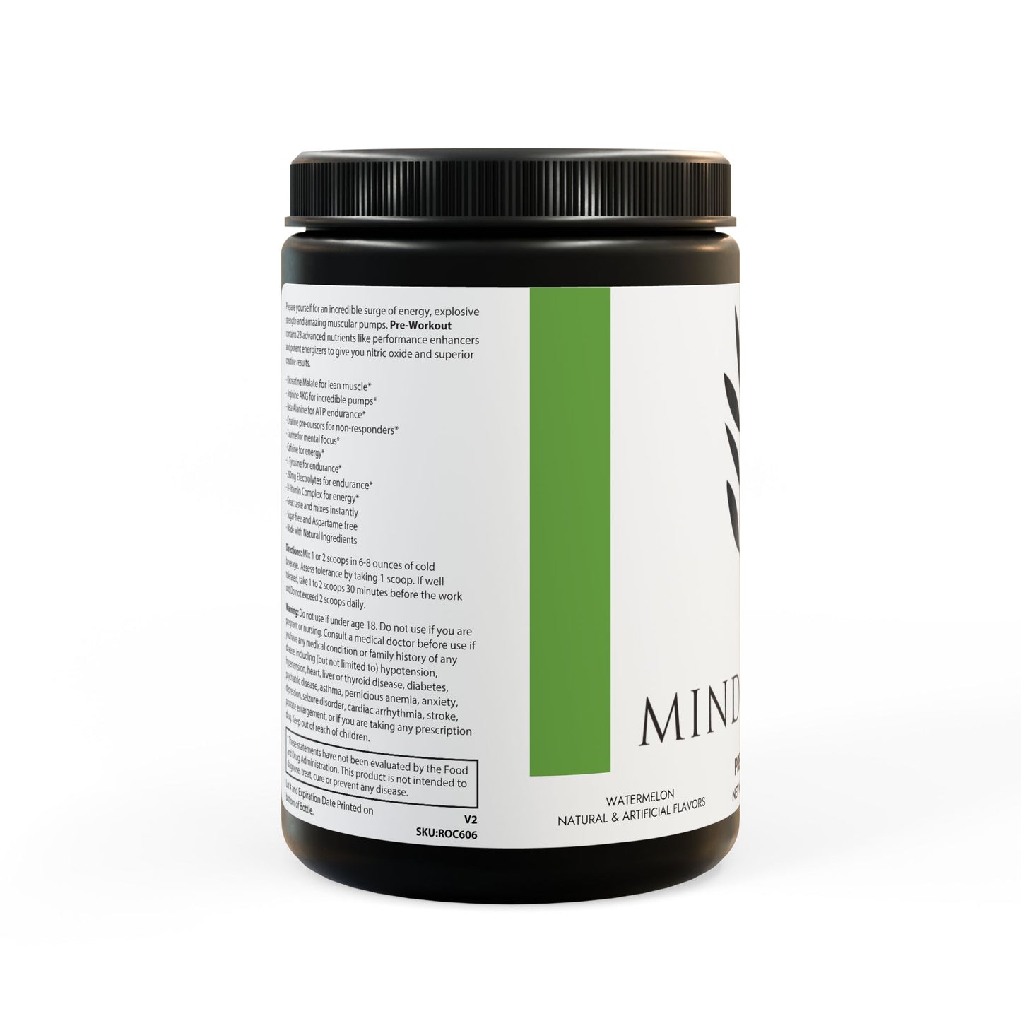 Pre-Workout Supplement, Watermelon (300g, 10.58oz)