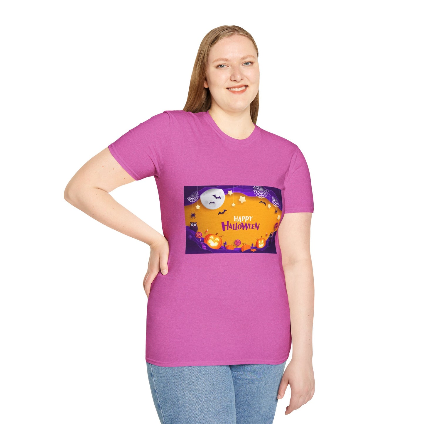 Halloween Fun Unisex T-Shirt, Spooky Tee, Halloween Costume, Party Outfit, Trick or Treat Shirt, October Celebration Wear