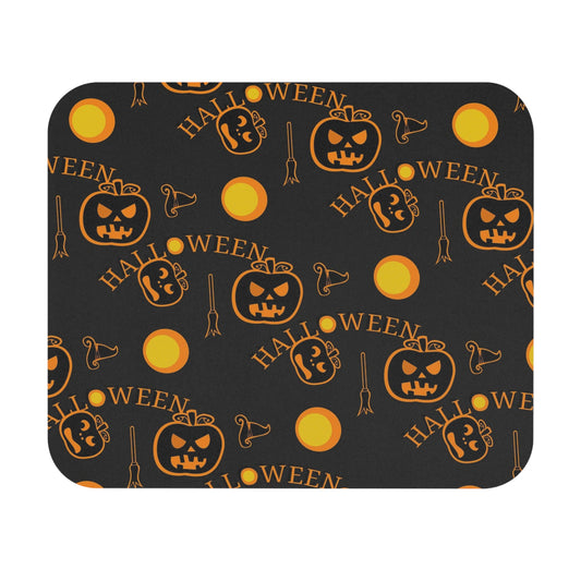 Halloween-Themed Mouse Pad, Spooky Desk Accessory, Office Decor, Gift for Gamers, Trick or Treat Party Favor