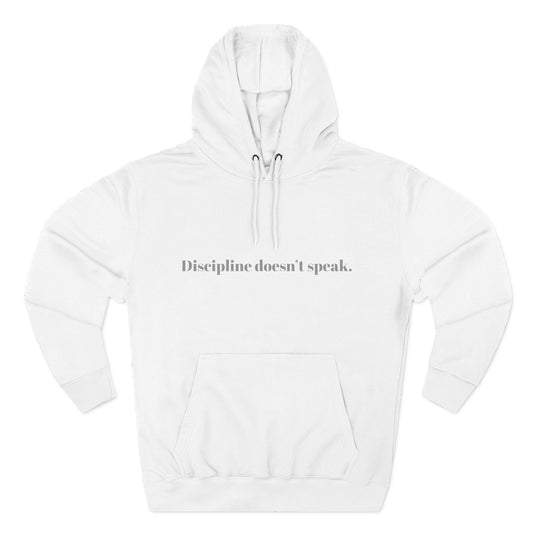 Three-Panel Fleece Hoodie