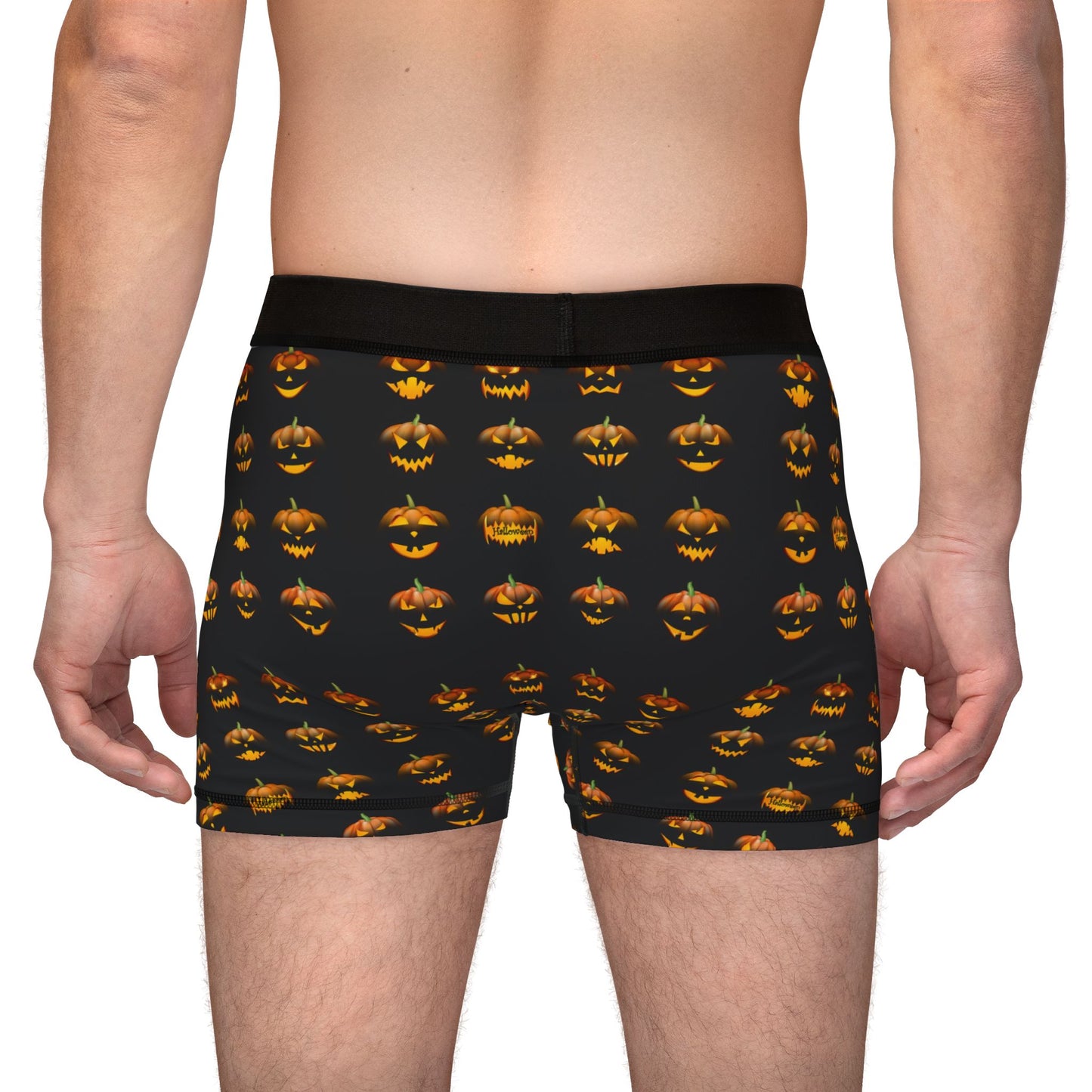 Spooky Halloween Men's Boxers, Fun Underwear for Men, Holiday Gift, Comfortable Sleepwear, Unique Costume Lingerie