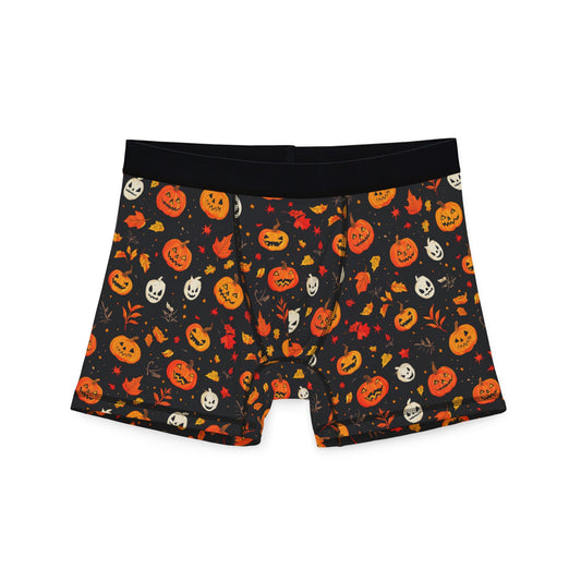 Halloween Men's Boxers, Fun and Festive Boxers, Comfortable Men's Underwear, Holiday Gift for Him, Unique Halloween Apparel