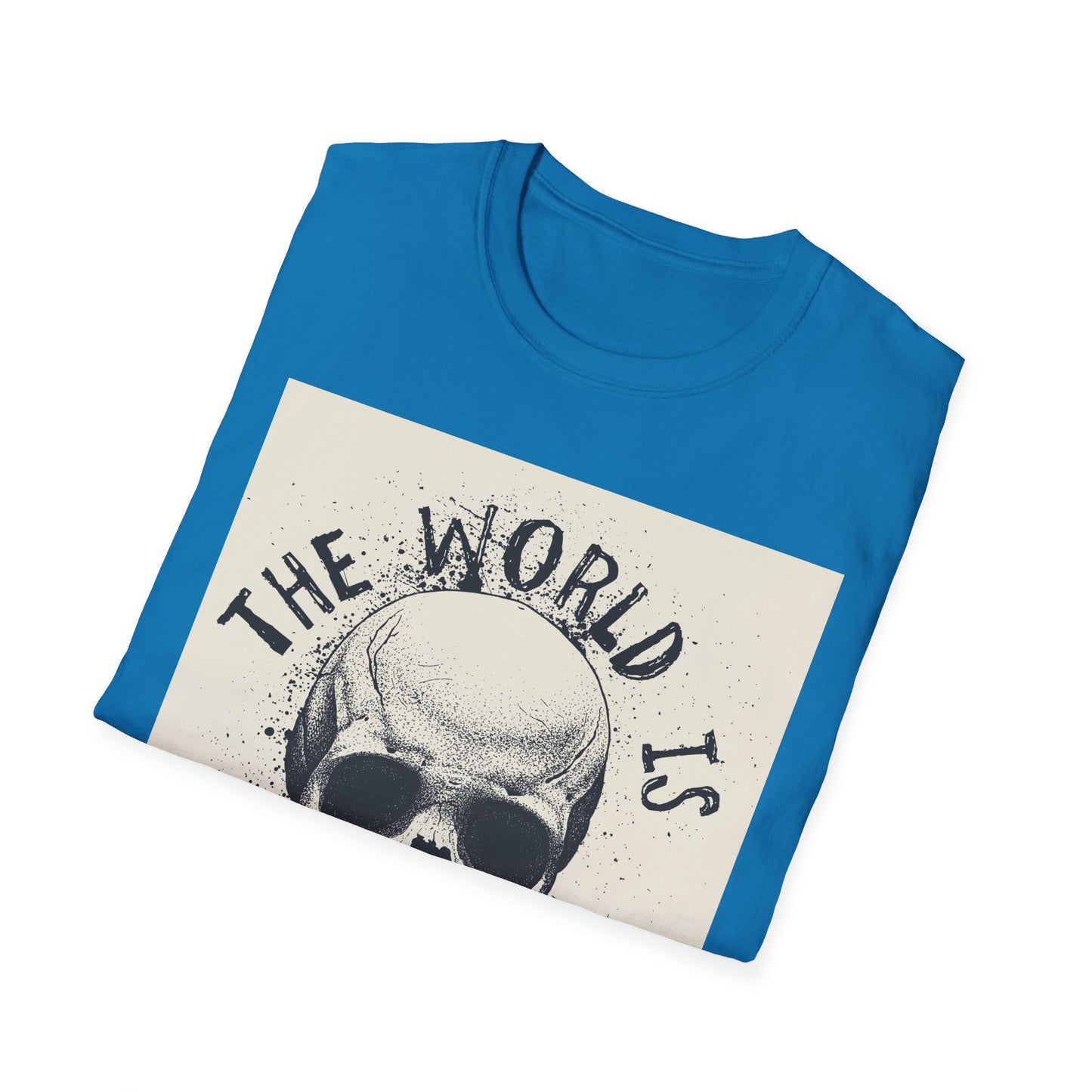 Skull Graphic Unisex T-Shirt - Edgy Casual Wear for Comfort & Style, Grunge Fashion, Gift for Him/Her, Halloween Outfit, Alternative Apparel