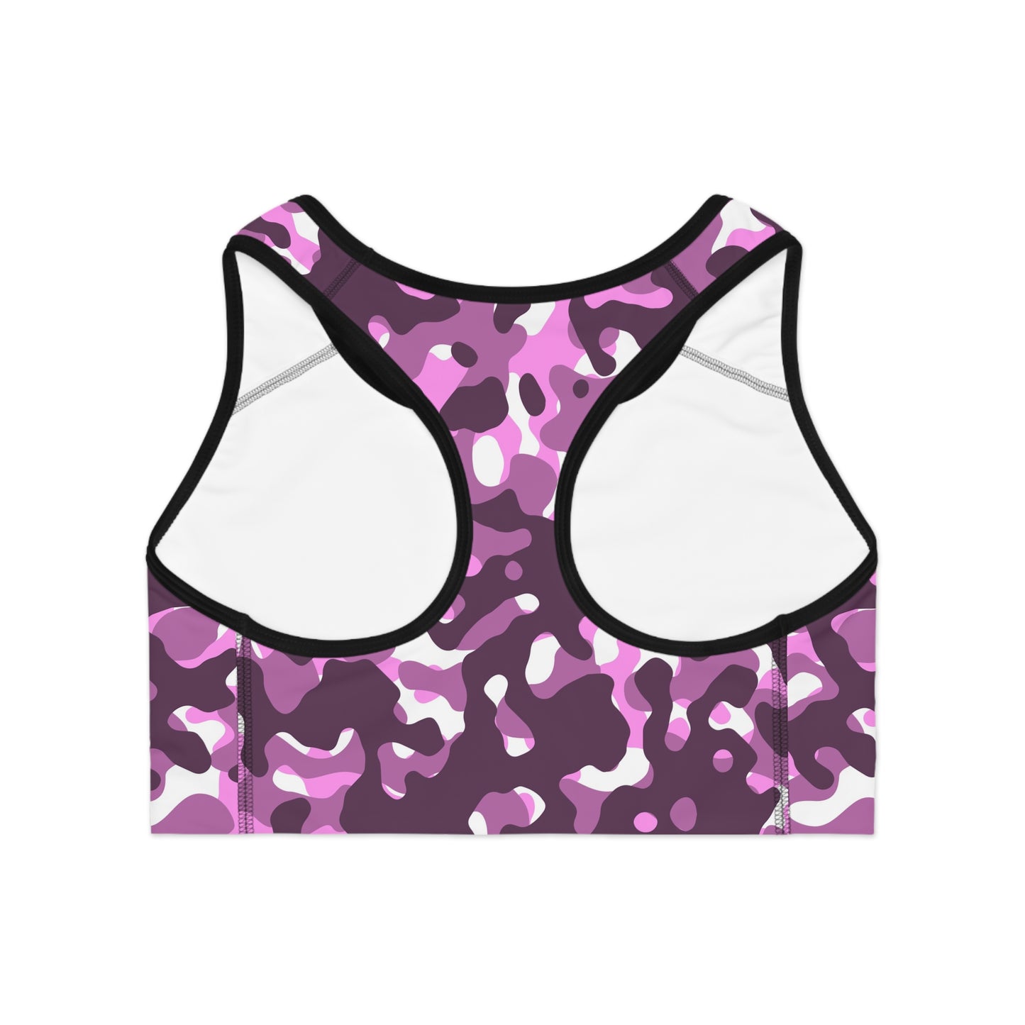 Stylish Sports Bra, Activewear, Workout Apparel, Gym Top, Fitness Gear, Camo Print