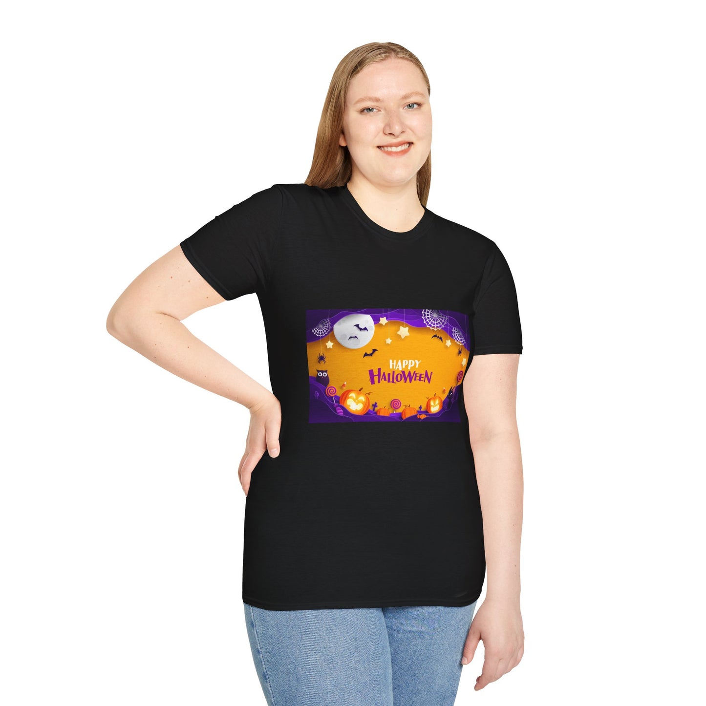 Halloween Fun Unisex T-Shirt, Spooky Tee, Halloween Costume, Party Outfit, Trick or Treat Shirt, October Celebration Wear