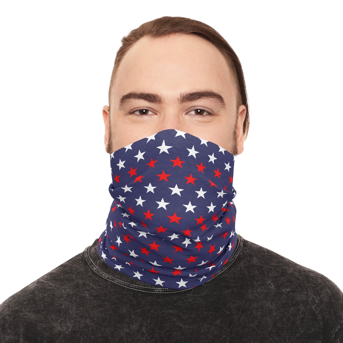 Stars and Stripes Tube Scarf | Stylish Neck Gaiter for Celebrations, Outdoor Adventures, Festivals, Gifts