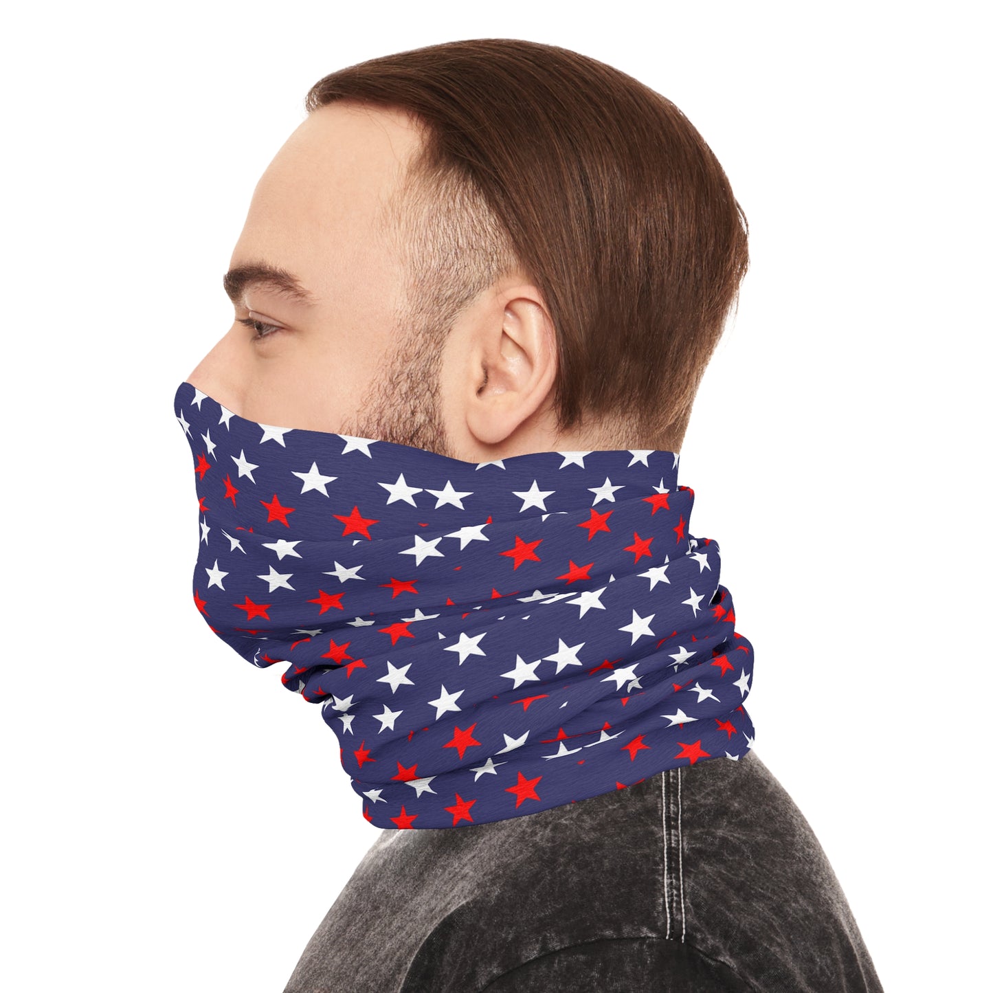 Stars and Stripes Tube Scarf | Stylish Neck Gaiter for Celebrations, Outdoor Adventures, Festivals, Gifts
