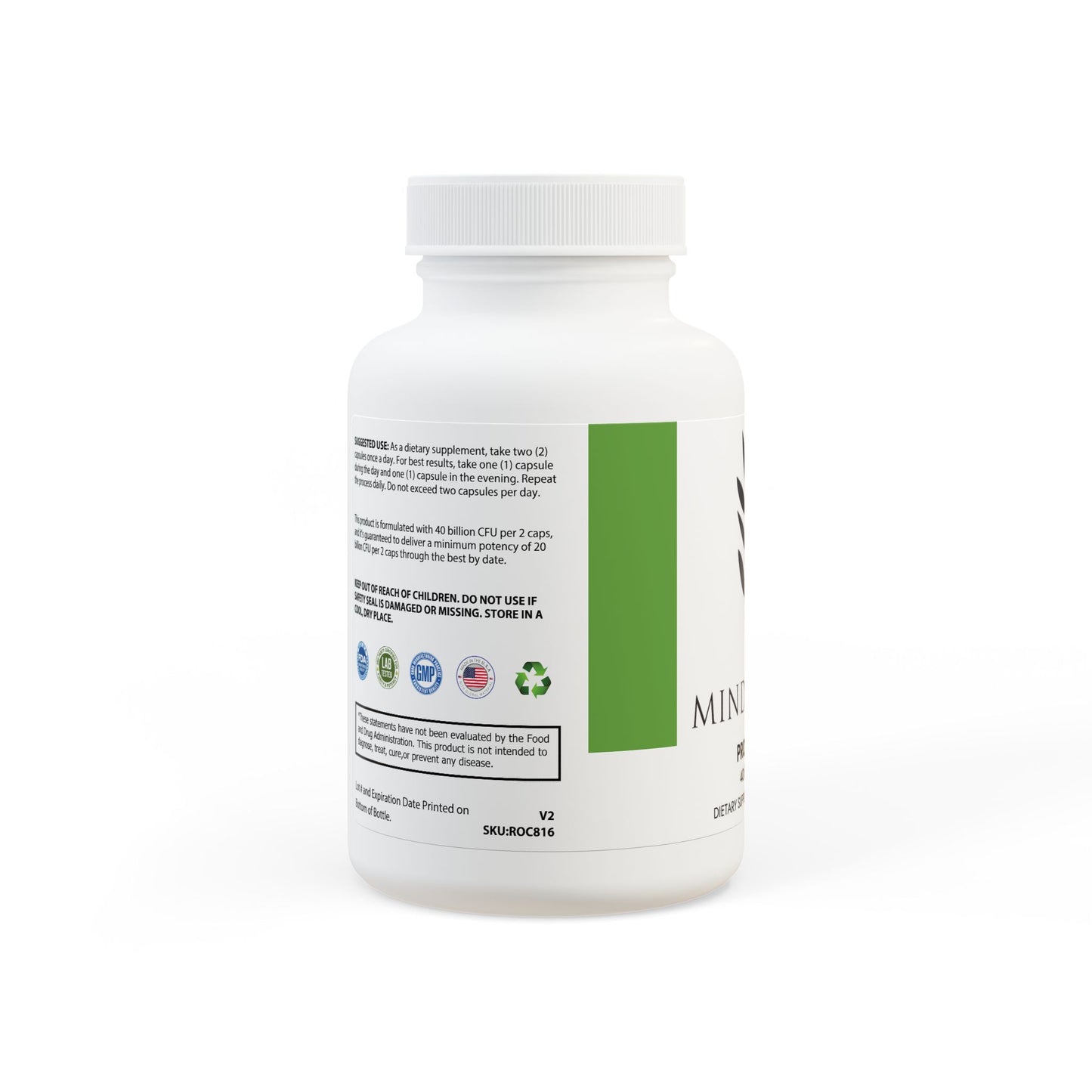 Probiotics Supplement (60 Capsules)